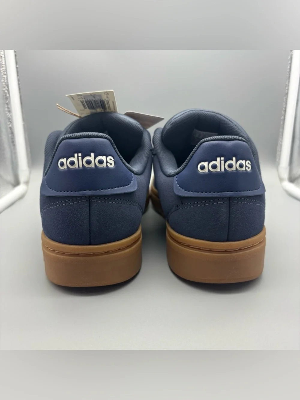 Adidas | Grand Court Alpha 00s Shoes - Navy Blue Tan ; Womens 10